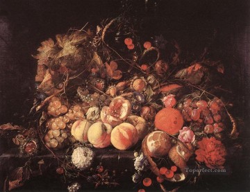 barroco Painting - Naturaleza muerta Barroco holandés Jan Davidsz de Heem